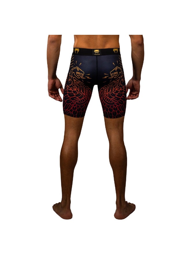 VENUM QUETZAL FURY VALE TUDO SHORTS BLACK/FURY RED/TANGERINE - Image 3